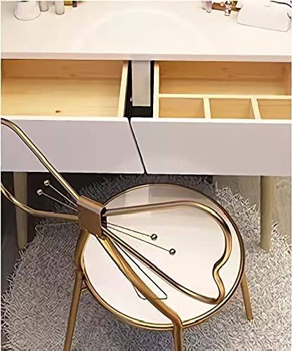 Amazon｜ドレッサー 鏡台 セット 北欧風 広い鏡 オシャレ